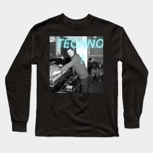 TECHNO! (German techno, Hamburg, dj koze) Long Sleeve T-Shirt